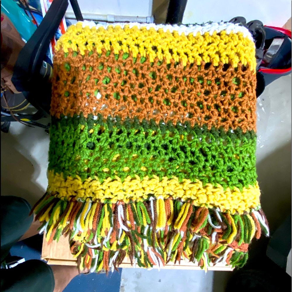 Afghan throw